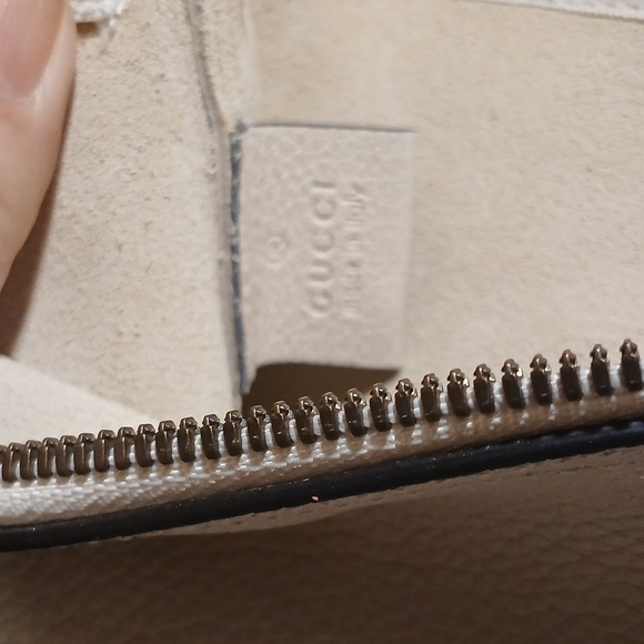 AUTHENTIC GUCCI PORTFOLIO CLUTCH HANDBAG PURSE LEATHER - Picture 12 of 16